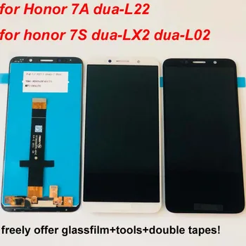 Originálne Čierna/Biela Pre Huawei honor 7S 2018 LCD Displej + Dotykový Displej Digitalizátorom. Montáž + Nástroje Pre Huawei honor 7a VYHĽADÁVANÉ-L22