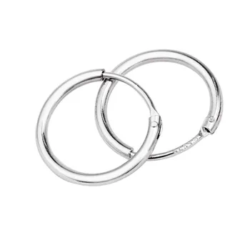 925 sterling silver malá bránka náušnice Muž náušnice huggie náušnice earings módne šperky v uchu prstene, Náušnice kruh