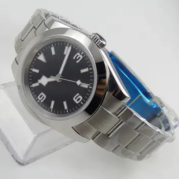 BLIGER Mechanické Hodinky Minimalistický Hodinky pre Mužov Luxusné Náramkové hodinky Vodotesné Automatické hombre Relogio Masculino 2019 Kalendár