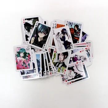 54 Listov/Set Anime Čiernom Butler Poker Karty Comics Znakov Zber Hracie Karty Vianoce a Nový Rok darčeky