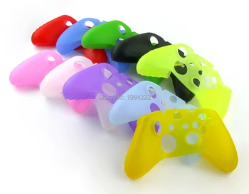 3ks/lot 10 farby, Mäkké Silikónové puzdro Gumové Ochranné Kože, puzdro Pre Microsoft Xbox jeden Radič