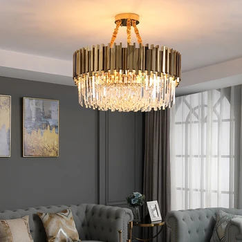 Svetlo luxusný luster post moderný minimalistický atmosféru domova obývacia izba crystal osvetlenie reštaurácia spálňa nové 2020