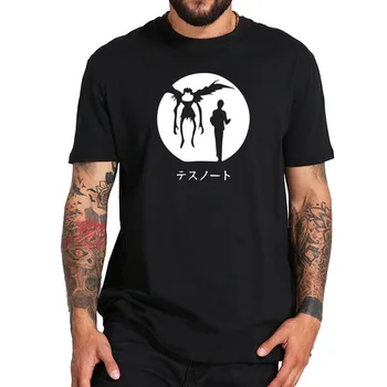 Death Note T Shirt Som Stačí Vaše Meno List Tlač Tričko Anime Priedušný Bavlna Hip Hop Čaj