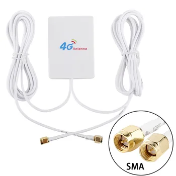 1pcs 4G Vonkajšie Antene SMA TS9 CRC9 Conector Externá Anténa pre Mobilný Signál Booster Router 2019 Nové
