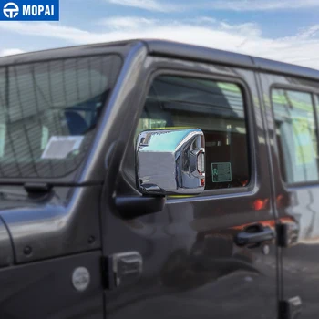 MOPAI Kryty Zrkadiel pre Jeep Gladiator JT 2018+ Auto Spätné Zrkadlo Pokrytie Shell Nálepky Príslušenstvo pre Jeep Wrangler JL 2018