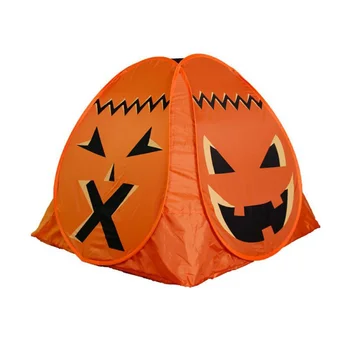Halloween Hrať Stan Deti Tekvica Tvár Vytlačené Skladacie Interaktívne Hračka Indoor Outdoor Camping Rybárske Príslušenstvo