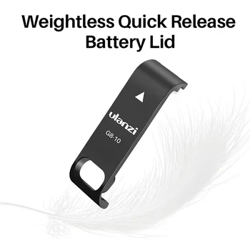 Ulanzi G8-10 Kryt Batérie Nabíjateľné Port Dizajn Typ-C Nabíjanie Ochranný plášť pre GoPro Hero8