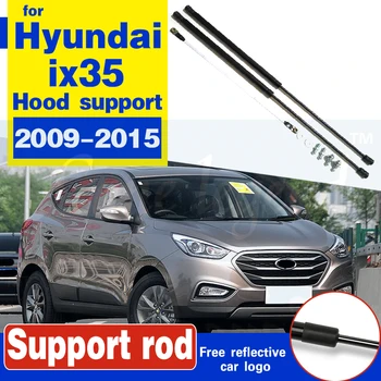 2 ks Auto Plynu Šok Kapota Šok Vzpery Klapky Zdvihnúť Podporu Pre Hyundai ix35 2009 - Podporné Tyče Hydraulické Kapota vzpery prút