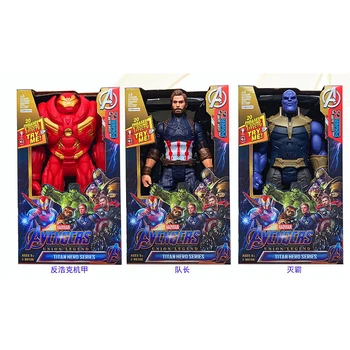 Marvel Hračiek, Pomstiteľ Koncovka 30 CM Super Hrdina Thor Hulk Thanos Wolverine Spider Man, Iron Man Akcie Obrázok Hračky Bábiky