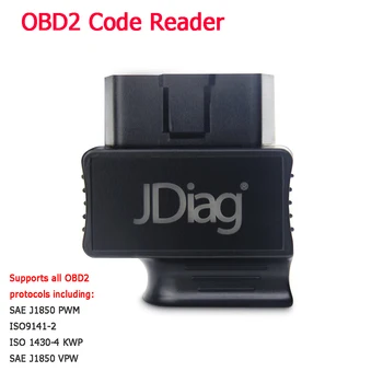 JDiag Auto Diagnostický Nástroj FasLink M2 Auto OBD2 Skener s Bluetooth Code Reader s ISO/Android APLIKÁCIE Zadarmo Nahradiť Easydiag 3.0