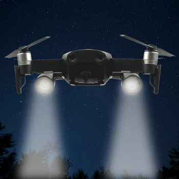 Nový Príchod LED Blesk Vyplniť Svetla Svetlomet na Čítanie Súprava pre DJI Mavic Vzduch Nočného Letu Osvetlenie Drone Príslušenstvo