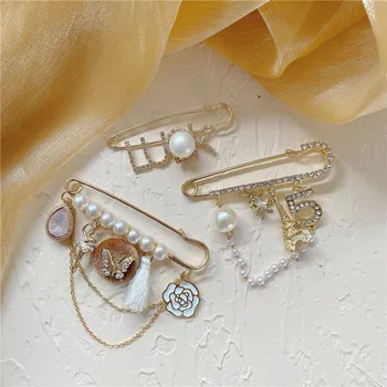 Luxusné Camellia Číslo 5 Strapec Brošňa Žien Strany Svadobné Oblečenie Príslušenstvo Brošne Darček