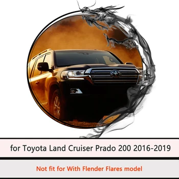 Pre Toyota Land Cruiser 200 LC200 FJ200 2016~2019 Blatníky Mudflaps Blatník Blato Klapka Splash Blato Stráže Kryt Chrániť Príslušenstvo