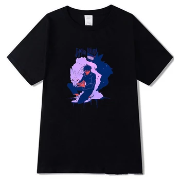 Jujutsu Kaisen Zábavné Print T Shirt Ženy Krátkym Rukávom Letné Topy Čaj