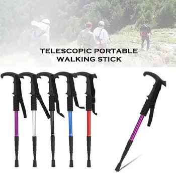 Odolné Walking Stick Trstiny Hliníkovej Zliatiny 2018 Tábor Výlet, Dovolenku Náležitosti Turistiku Pól Praktické Horolezectvo Športy