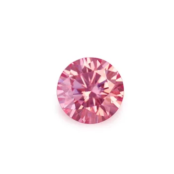 Ružová Moissanite Kameň Korálky 1ct(6,5 mm) Kolo 8 Srdca 8 Šípku Voľné Kameň Diamond DIY Materiál Jemné Šperky s Certifikátom