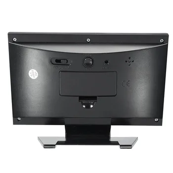 Elektronický Digitálny LCD Stôl Hodiny Teplota Vlhkosť Monitor Hodiny, Teplomer, Vlhkomer Predpoveď Počasia Tabuľka Hodiny