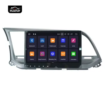 DSP Android 9.0 Auta GPS Navigácie Auto DVD Prehrávač Hyundai Elantra 2016-2018 auto rádio prehrávač multimediálnych Stereo Hlava jednotky 64