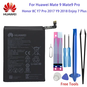 Hua Wei Originálne Batérie Telefónu HB396689ECW 3900mAh Pre Huawei Mate 9 / Mate 9 Pro Česť 8C / Y7 Pro 2017 Y9 2018 Vychutnať 7 Plus