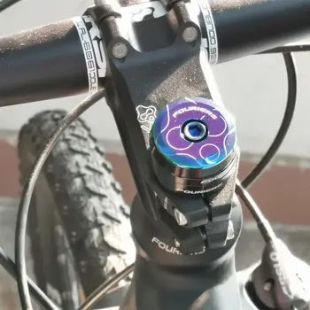 FOURIERS Horských Bicyklov Misa, Kryt Kmeňových Top Spp 28.6 mm Kryt pre Headset Skrutky