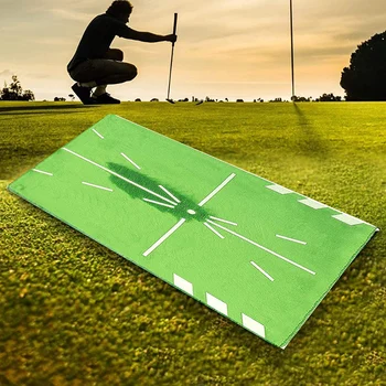 Golfs Školenia Biť Mat Flanelové Golfs Pomoc na Vzdelávanie Pad Simulátory Hry Home Office Vonkajšie Použitie 30x60cm