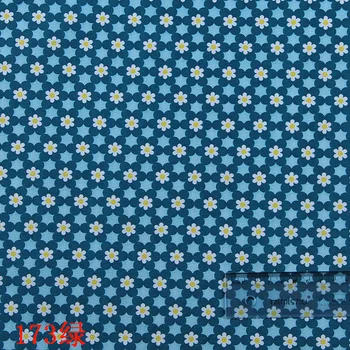 2016 Nové Tissus 7pcs 45x45cm Kvetinový Dacron Textílie Meter Pre Šitie Diy Prešívanie Patchwork Tkaniva Deti posteľnej bielizne a Textílií Handričkou