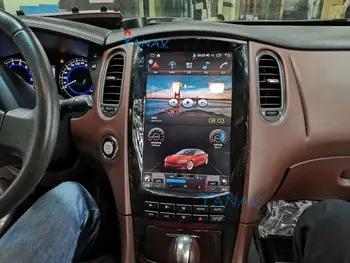 Tesla vertikálne obrazovke auto video, GPS navigácia-infiniti QX50-2020 auto stereo Android multimediálne auto rádio DVD prehrávač