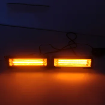 Auto Amber Strobe Svetlo Prívesu Prácu Vonkajšie Blikajúce Svetlo Auto COB LED Núdzové Výstražné Svietidlo pre Truck RV Camper Nákladný Van