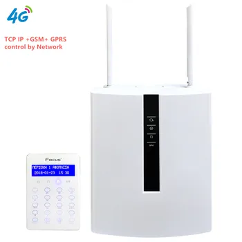 Zameranie FC-7688 Plus káblové bezpečnostný alarm systém 96 drôtové zóny 32 bezdrôtových zón 4G GSM Alarm internet IP bezpečnostný systém