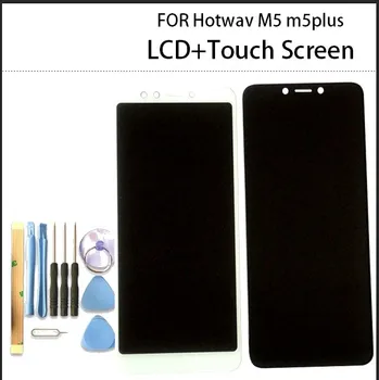5.7 Palcový Pre Hotwav Pre Hotwav M5 m5i m5plus LCD Displej+Dotykový Displej Digitalizátorom. Montáž Pomocou Nástrojov Pásky