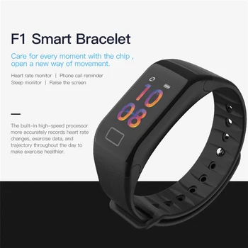 F1 plus fitness tracker inteligentný náramok F1 hodinky s HR fitness spánku tracker nepremokavé činnosť tracker Pásmo pre Android IOS