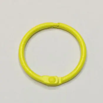 10pcs/balenie 30 mm farebné kovy tlačidlo openable keyring keychain Voľné listy pre KUTILOV, doplnky, kožené pracky pásu
