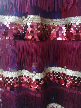 Africké Čipky Textílie,Profesionálne Vysoko Kvalitné Švajčiarske Voile Šnúrky, Svadobné Šaty Tylu Čipky Textílie svadbu S Flitrami ML7286