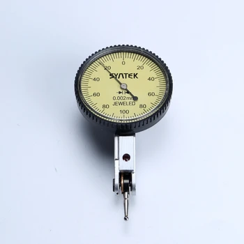 Mini Páčku Ukazovateľa 0.001 mm Presnosť Analógové Zobrazenie Shockproof Dial Rozchod Indikátor Dial Mikrometer Nástroj Testu úzko spájat Svorka