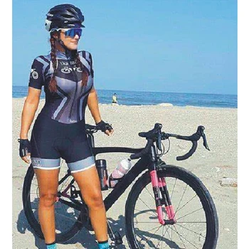 2020 Žien Triatlon Krátky Rukáv Cyklistika Dres Sady Skinsuit Maillot Ropa Ciclismo Pár Cyklistický Dres sady Jumpsuit súpravy