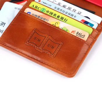 Ročník Obchodných Pas Vzťahuje na Držiteľa Cestovné Príslušenstvo Mužov ID Kartou PU Kožené Peňaženky Prípade Prenosné Jazdy Dokumenty