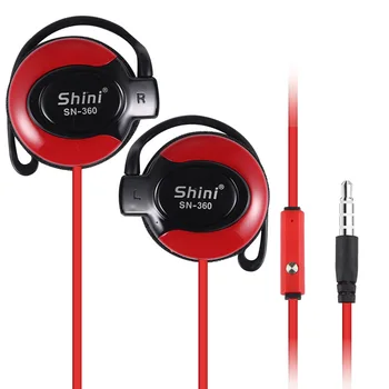 Univerzálny 3,5 mm plug-in káblové pripojenie hi-fi stereo športové káblové športové headset subwoofer cartooncute headset earplug nastaviteľné slúchadlá