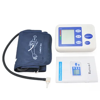 Smartband Rameno krvný tlak, pulz putá monitor zdravotnej starostlivosti LCD hornej prenosný merač krvného tlaku sphygmomanometer stroj