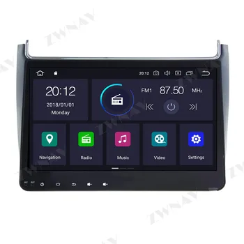 2 din Pre Volkswagen Polo Android 10.0 Multimediálny prehrávač obrazovka auto video, audio Rádio GPS navigácie základnú jednotku auto stereo