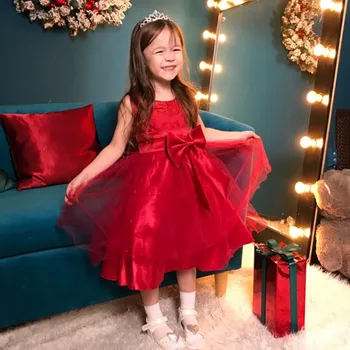 Nové 2020 Teenagerov Dievčatá Šaty Svadobné Party Princess Vianoce Dresse pre Dievča Strany Kostým Detský Bavlna Strany Dievčatá Oblečenie