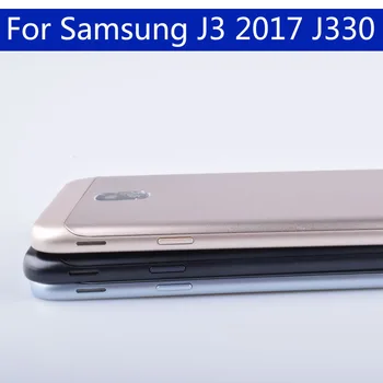 Pôvodný Pre Samsung Galaxy J3 2017 J330 J330F SM-J330F Bývanie Kryt Batérie Späť Kryt Prípade Zadné Dvere Šasi Shell