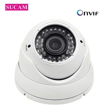 5MP Dome POE IP Kamera 2.8-12mm Varifokálny Objektív Home Security Detekcia Pohybu XMEyey ONVIF Surveillance Camera 30 M Nočné Videnie