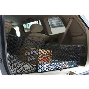 Nylon Auto Skladovanie Čistých Oka Hatchback 90 cm-35 cm Zadné Batožiny, Nákladu batožinového priestoru extra Skladovanie Organizátor pre SUV/RV hatchback