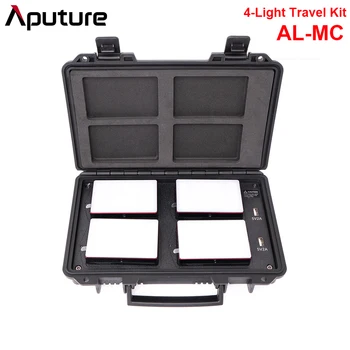 Aputure MC 4-Svetlo Travel Kit RGB Na Fotoaparát, Led Video Svetlo TLCI/CRI 96+ 360 Plné Farby 3200K-6500K SCS/HSI/FX Mode App Control