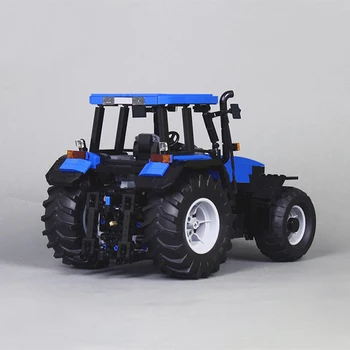 BuildMoc Techniku, Auto TM 140 traktor elektrické verzia Klasickej Budove Bloku Creator Vozidlo Moc Tehly Vzdelávania Detí, Hračky