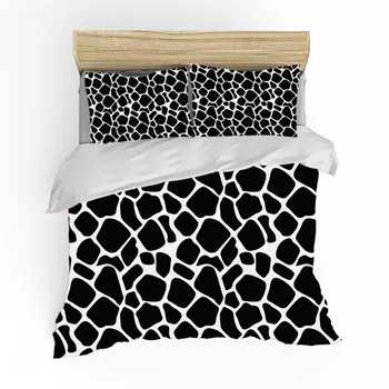 Multi-Farebné Leopard Tlač Pictures3-Kus ,Leopard Tlač Perinu kráľovná, Super Textúra Multi-veľkosť Beding
