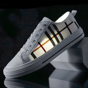 2020 nové ležérne módne pánske topánky, športové topánky priedušná koberčeky, textílie, obuv 38-44 ultra ľahký osviežujúci biele topánky na tenis