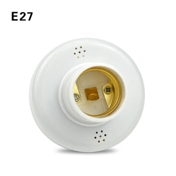 1Pcs 10M Bezdrôtové Diaľkové Ovládanie Spínač NA VYPNUTIE E27 Skrutku LED lampa základné svetlo Držiteľ Žiarovka Pätica