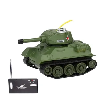 RC Tank Hračky Detí, Bezdrôtová Mini Elektrické Diaľkové Simulácia Power Tank Ovládanie Batérie Auto Hračka na Diaľkové Ovládanie M Z5P1