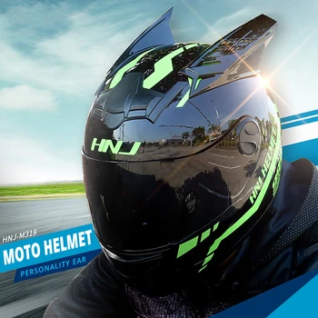 HNJ Nový Motocross Casco Moto Motocykle (Off-road Prilba Plnú Tvár Moto Motocykel Koni Závodných Prilbách S Kútik